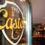 Café Castel Alkmaar (logo op deur)