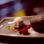 Lopend Warm Chocoladetaartje bij Restaurant Fabers, Alkmaar