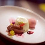 Limoen Witte Chocolade Pannacotta bij Restaurant Fabers, Alkmaar