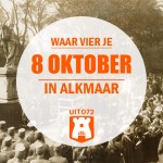 Waar vier je 8 oktober in Alkmaar