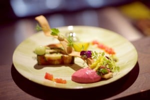 Groenteterrine bij Restaurant Fabers, Alkmaar