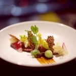 Tataki ossenhaas bij Restaurant Fabers, Alkmaar