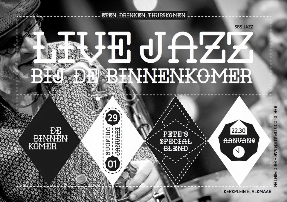 Live Jazz @ Binnenkomer