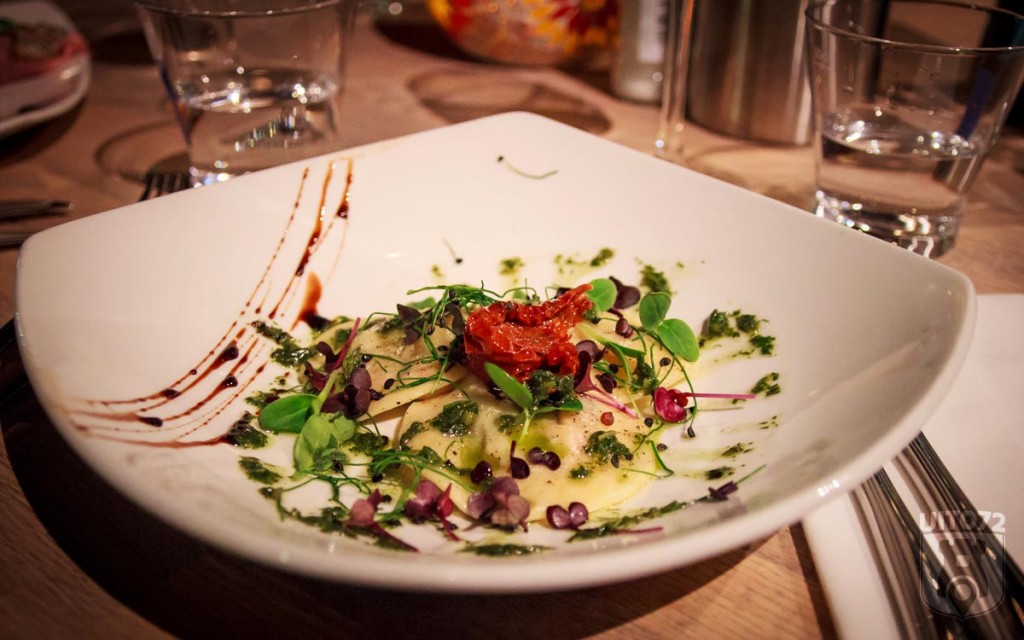 Van Speijk: veggi ravioli