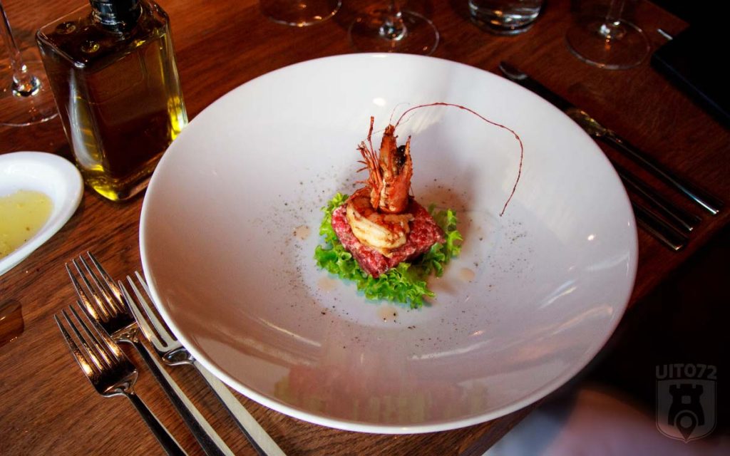 Seasons Alkmaar: voorgerecht met tartaar