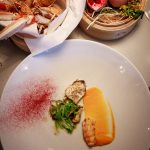 Langoustine, bietenpoeder en een toque oeuf bij Hemingway’s Beach Restaurant