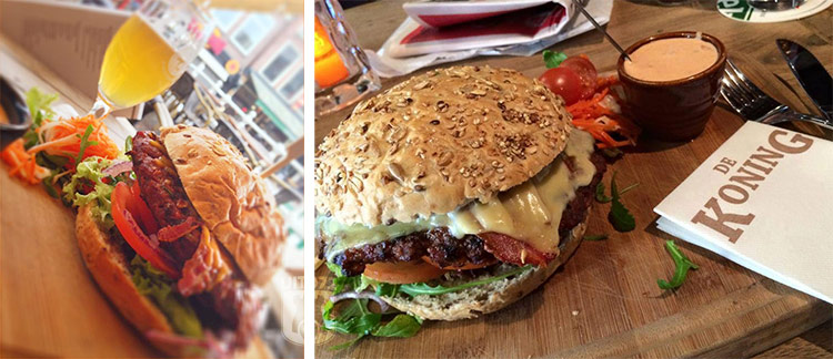 De Koning hamburger