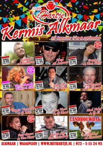 Optredens tijdens Kermis Alkmaar in 't Hartje