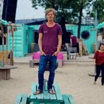 Michael voor Stadsstrand de Kade