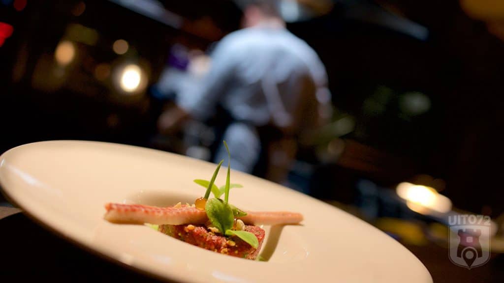 Steak en paling (Fabers Alkmaar)