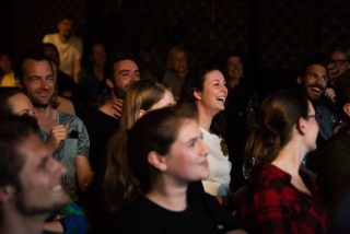 Publiek bij Comedy Spotlight Alkmaar
