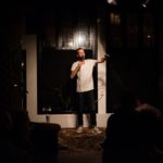 Jacob Adriani on stage (Foto: Hannah Jacobs)