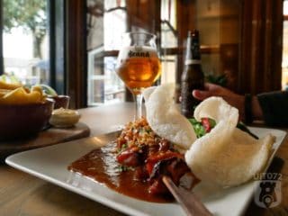 Saté bij Café Castel Alkmaar