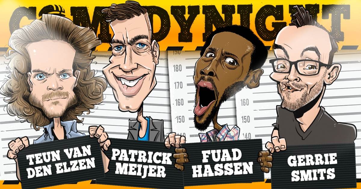 ComedyTunes Comedynight bij Poppodium Victorie