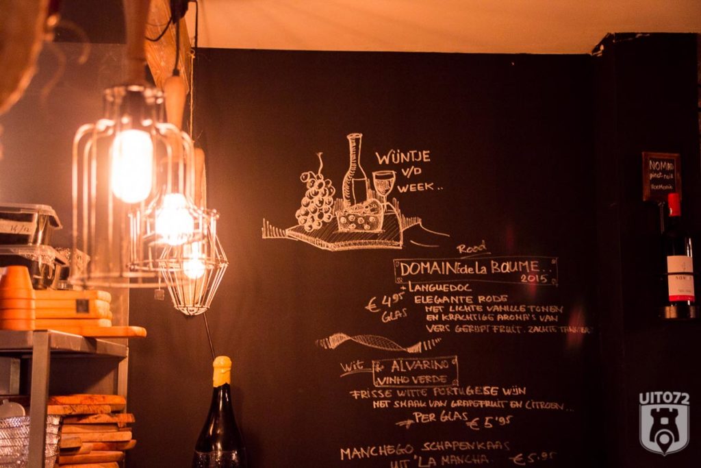 High5 interieur Krijtbord