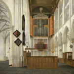 Saenredam - Interieur van de Grote Kerk Alkmaar