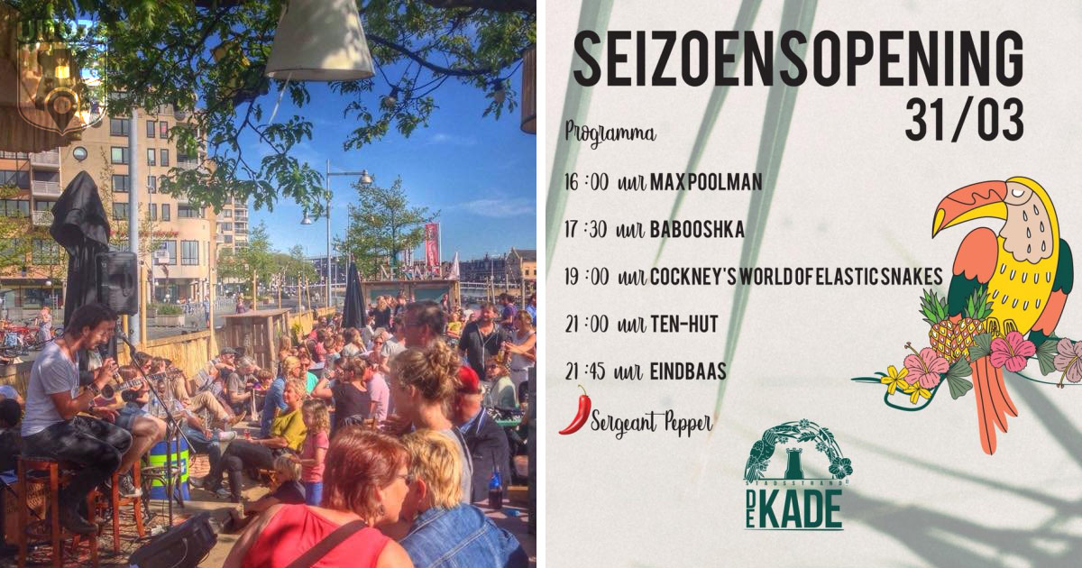 Stadsstrand de Kade - seizoensopening 2018