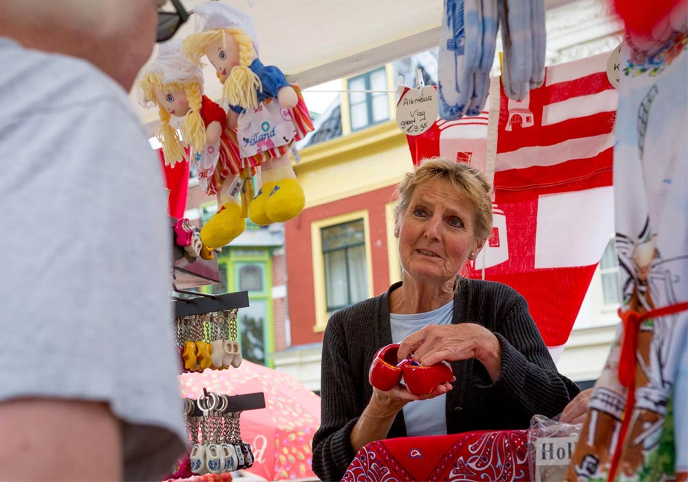 Boom Alkmaar: Bernadette op Kaasmarkt