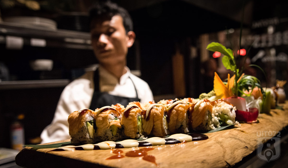 Sushi bij Bubbels & Bites