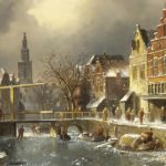 Het Verdronkenoord, Alkmaar, in de winter