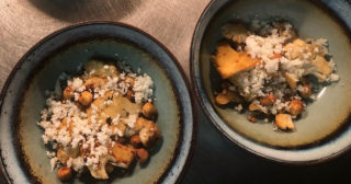 Bloemkool, miso, hazelnoot