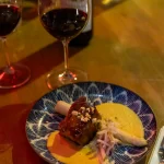 Buikspek met asperge