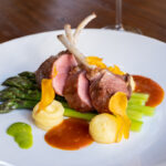 Lamsracks van Texels lam met groene asperges