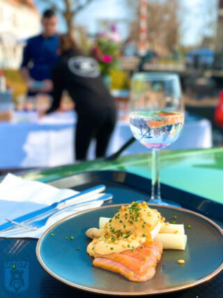 Asperges, gepocheerd ei, zalm (Meijers 2.0)