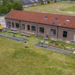 De moestuinbakken bij de Gasfabriek