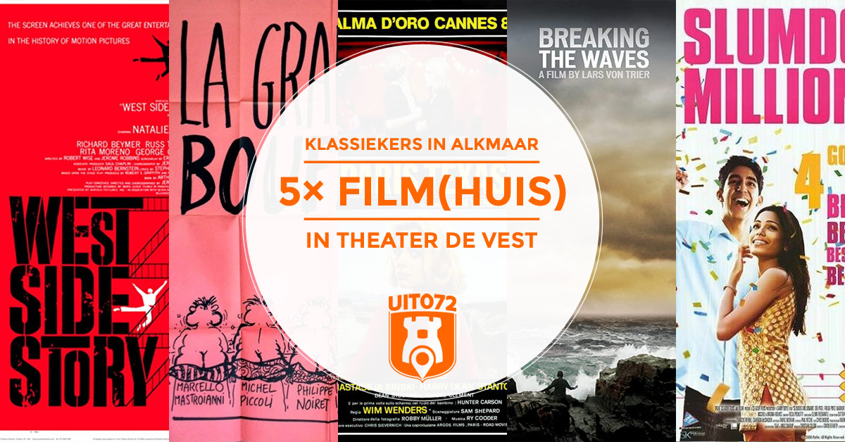 5× FILMHUIS ALKMAAR IN DE VEST