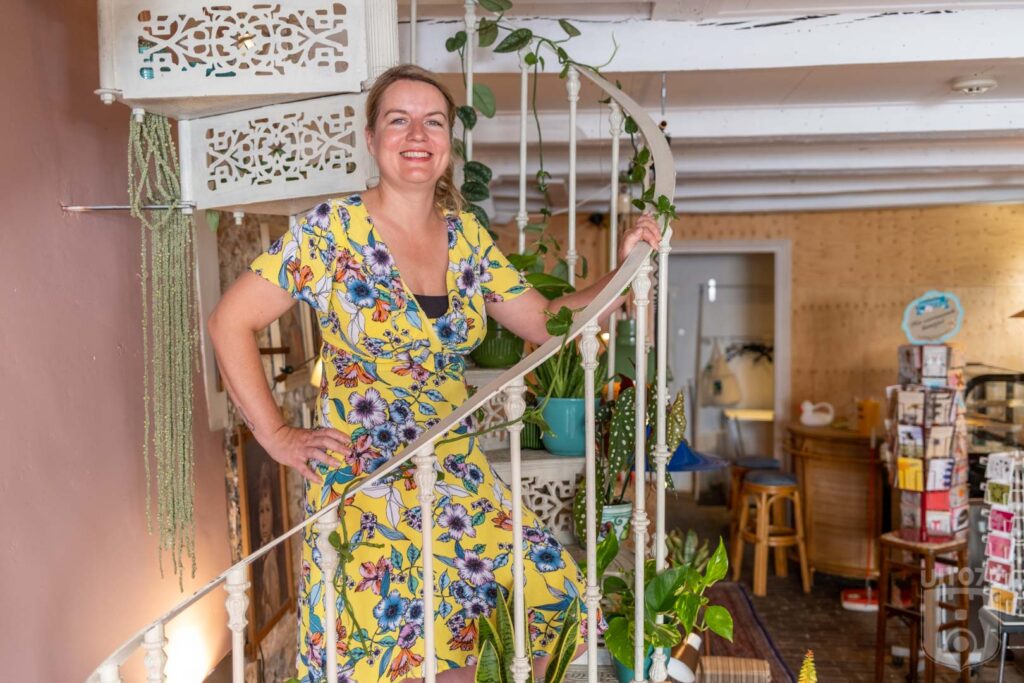 Authentieke trap met Sophie van SOEPP