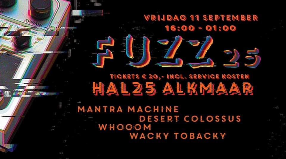 Fuzz 25 stonerfestival bij Hal 25