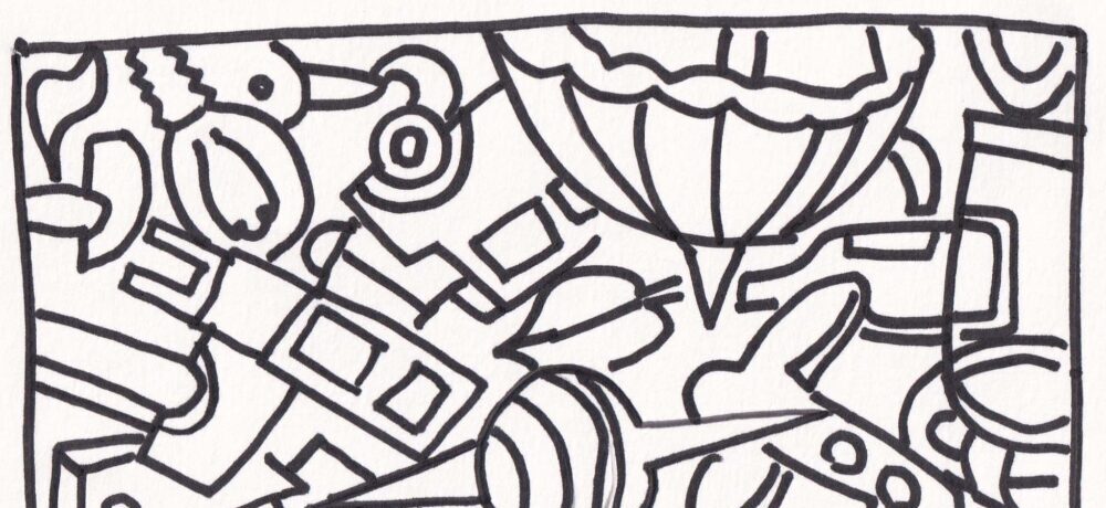 Tekendictee bij Kunstuitleen Alkmaar