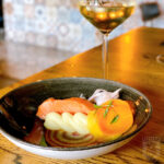 WijnSpijs: zalm bij Turfmarkt