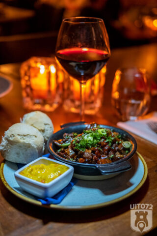 Cognac kippenlevertjes