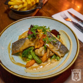 Krokant gebakken zeebaars