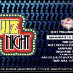 Quiz Night café 't Hartje