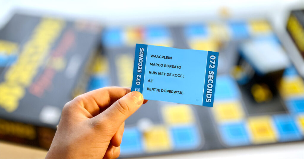 30 Seconds Alkmaar (kaartje)