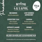 De Koning paasbrunch 2021