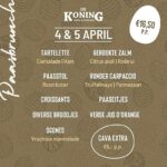 De Koning paasmenu 2021