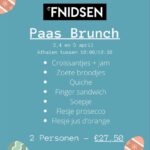Fnidsen paasbrunch menu 2021