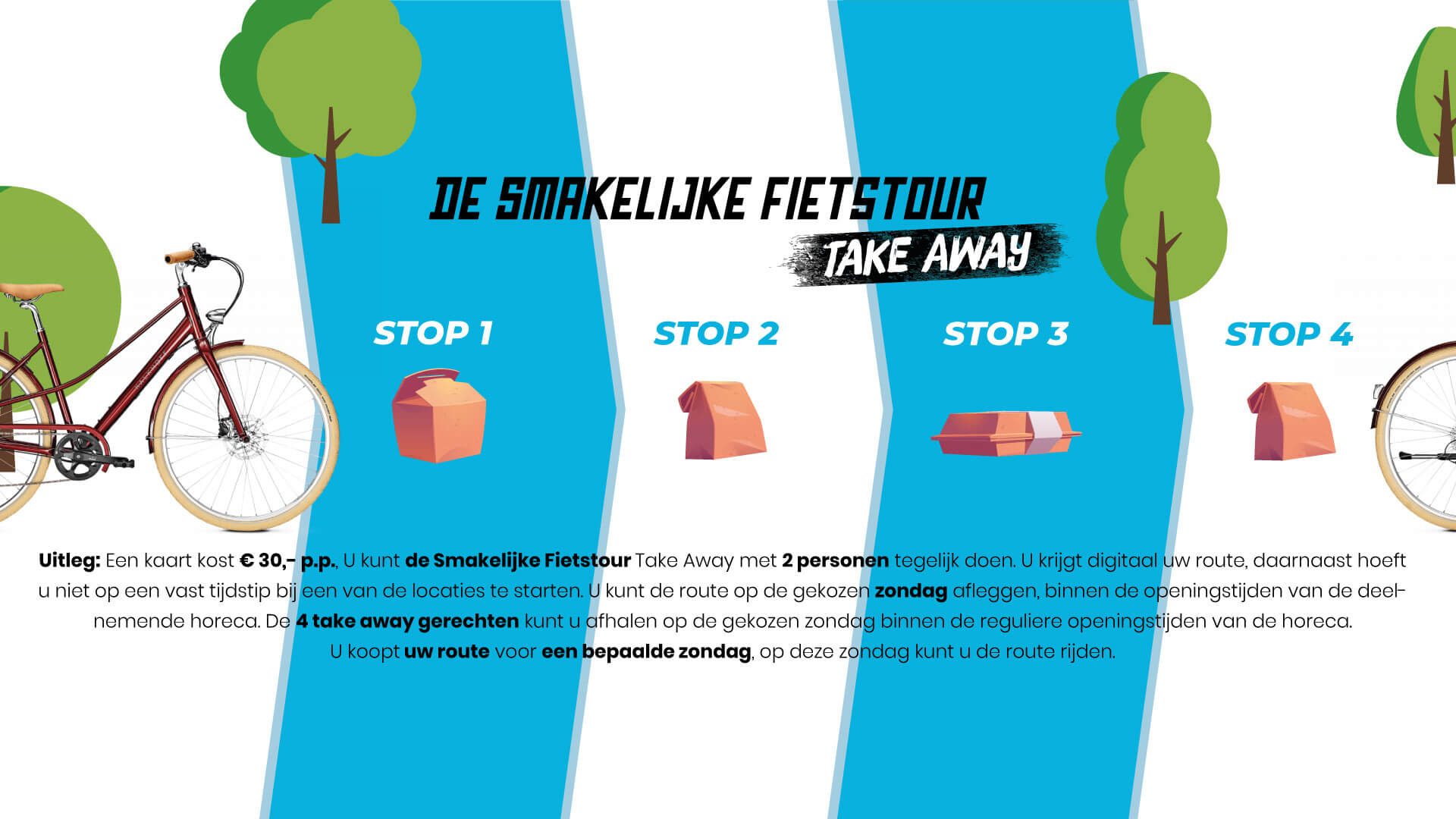 Smakelijke Fietstour: takeaway