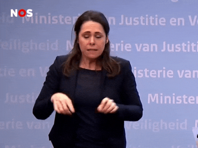 Irma Sluis: niet hamsteren