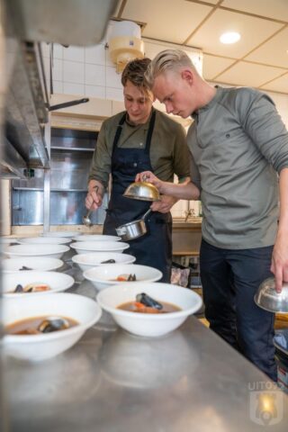 De jonge keukenbrigade van 't Stokpaardje