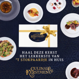 Culinair Kerstmenu: haal het lekkerste van 't Stokpaardje in huis