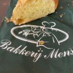 Doorsnede Croissantje Bakkerij Mens