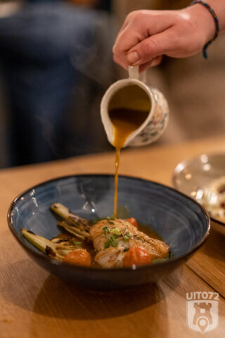 Heerlijk Nel: Vis | Indian Rasam | gegrilde venkel | gepofte cherry tomaatjes