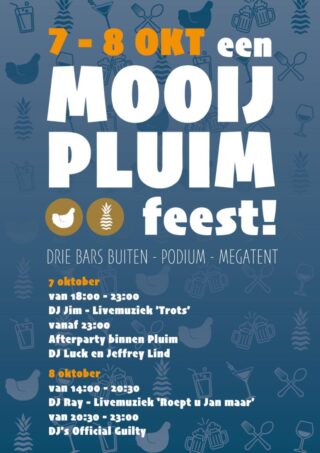 Programma Pluim 8 oktober