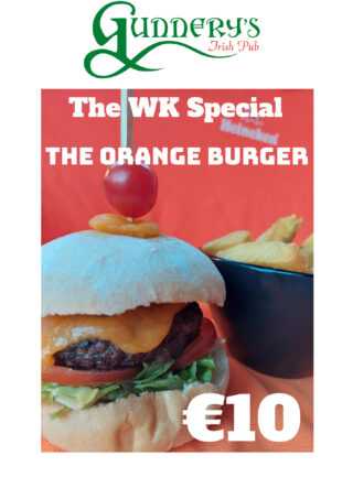 Gunnery's: WK Special - The Orange Burger