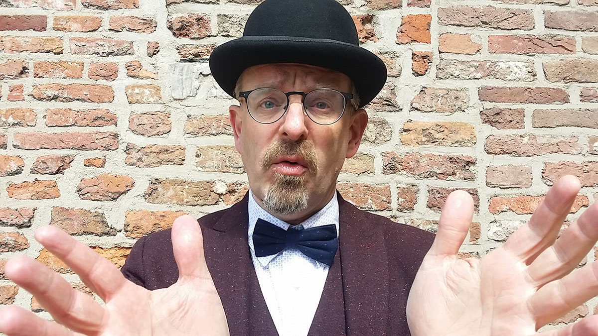 Storytrail Stadswandeling Verteller Godefridus